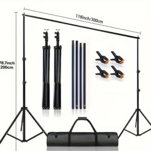 Support de toile de fond/Vidéoprojecteur 3x2m