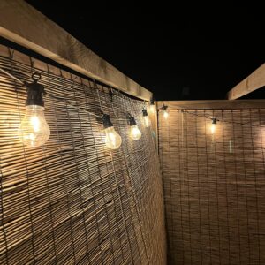 Guirlande style guinguette blanc chaud 9m